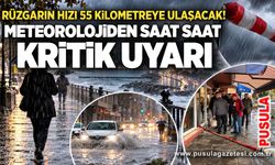 Rüzgarın hızı 55 kilometreye ulaşacak! Meteorolojiden saat saat kritik uyarı