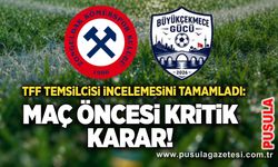 TFF temsilcisi incelemesini tamamladı: Maç öncesi kritik karar!