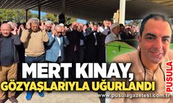 Mert Kınay, gözyaşlarıyla uğurlandı