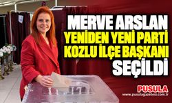 Merve Arslan yeniden Yeni Parti Kozlu İlçe Başkanı seçildi