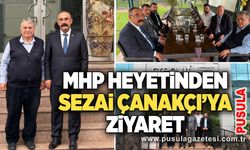 MHP heyetinden Sezai Çanakçı’ya ziyaret