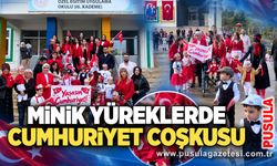 Minik yüreklerde Cumhuriyet coşkusu