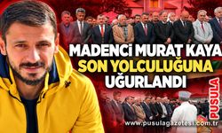 Madenci Murat Kaya son yolculuğuna uğurlandı