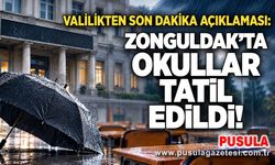 Valilikten son dakika açıklaması: Zonguldak’ta okullar tatil edildi!