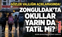 Zonguldak'ta okullar yarın da tatil mi? Gözler Valiliğin açıklamasında!