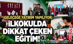 Geleceğe yatırım yapılıyor: İlkokulda dikkat çeken eğitim!