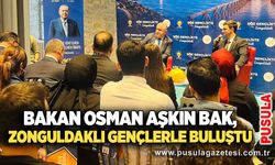 Bakan Osman Aşkın Bak, Zonguldaklı gençlerle buluştu
