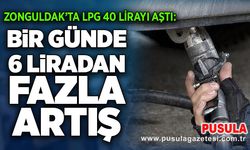Zonguldak’ta LPG 40 lirayı aştı: Bir günde 6 Liradan fazla artış