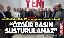 Yeni Parti’den Halk TV’ye kayyum atanmasına tepki: “Özgür basın susturulamaz”
