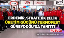 Erdemir, stratejik çelik üretim gücünü TEKNOFEST Güneydoğu’da tanıttı