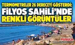 Termometreler 26 dereceyi gösterdi: Filyos Sahili’nde renkli görüntüler