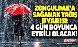 Zonguldak'a sağanak yağış uyarısı: 4 gün boyunca etkili olacak!
