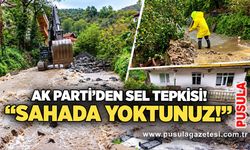 AK Parti’den sel tepkisi! “Sahada yoktunuz!”