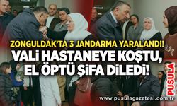 Zonguldak’ta 3 jandarma yaralandı! Vali hastaneye koştu!