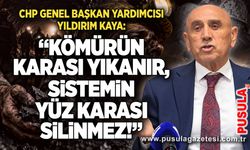 CHP Genel Başkan Yardımcısı Yıldırım Kaya: “Kömürün karası yıkanır, sistemin yüz karası silinmez!”