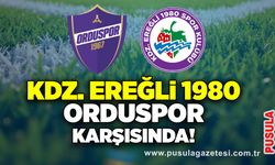 Kdz. Ereğli 1980 Spor, Orduspor 1967 maçında ikinci yarı başladı.