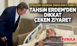 Tepkilerin ardından Zonguldak’a döndü! Tahsin Erdem’den dikkat çeken ziyaret