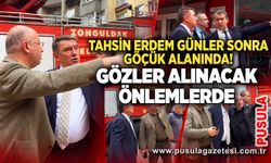 Tahsin Erdem günler sonra göçük alanında! Gözler alınacak önlemlerde