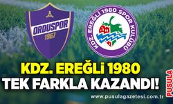 Kdz. Ereğli 1980 tek farkla kazandı