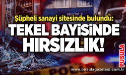 Şüpheli sanayi sitesinde bulundu: Tekel bayisinde hırsızlık!