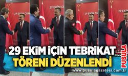 Zonguldak’ta 29 Ekim için tebrikat töreni düzenlendi