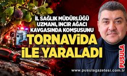 İl Sağlık Müdürlüğü uzmanı, incir ağacı kavgasında komşusunu tornavida ile yaraladı