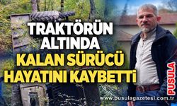 Traktörün altında kalan sürücü hayatını kaybetti