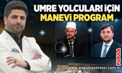Umre yolcuları için manevi program