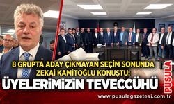 8 grupta aday çıkmayan seçim sonunda Zekai Kamitoğlu konuştu: Üyelerimizin teveccühü