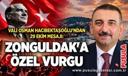Vali Osman Hacıbektaşoğlu'ndan 29 Ekim mesajı: Zonguldak'a özel vurgu