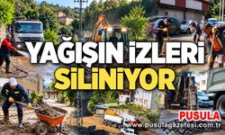 Yağışın izleri siliniyor