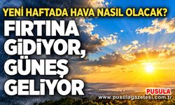 Yeni haftada hava nasıl olacak? Fırtına gidiyor, güneş geliyor!