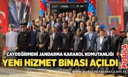 Çaydeğirmeni Jandarma Karakol Komutanlığı yeni hizmet binası açıldı