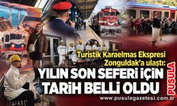 Turistik Karaelmas Ekspresi Zonguldak’a ulaştı: Yılın son seferi için tarih belli oldu
