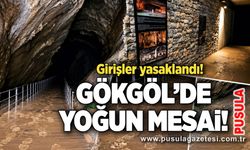 Girişler yasaklandı: Gökgöl'de yoğun mesai!