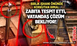 Birlik İşhanı önünde korkutan ihmal: Zabıta tespit etti, vatandaş çözüm bekliyor!