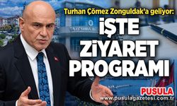 Turhan Çömez Zonguldak’a geliyor: İşte ziyaret programı