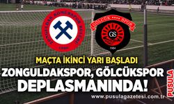 Zonguldakspor, Gölcükspor deplasmanında! Maçta ikinci yarı başladı