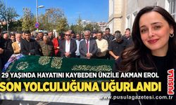 29 yaşında hayatını kaybeden Ünzile Akman Erol son yolculuğuna uğurlandı