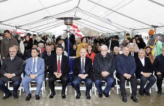 Ek hizmet binası törenle açıldı