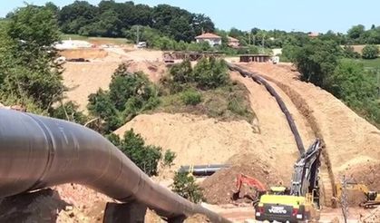 Karadeniz Gazı için 36 kilometrelik kara hattı tamamlandı