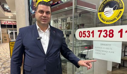 Cem Dereli emekli esnafın yazısı ile dertlendi