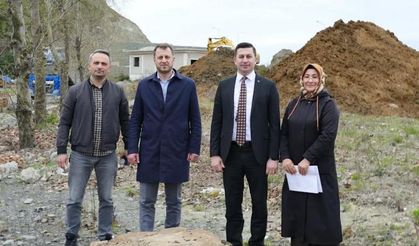 Kilimli’ye değer katacak projede ilk kazma vuruldu