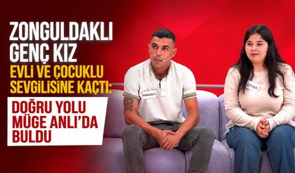 Zonguldaklı genç kız evli ve çocuklu sevgilisine kaçtı:  Doğru yolu Müge Anlı'da buldu