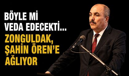 Böyle mi veda edecekti... Zonguldak, Şahin Ören'e ağlıyor