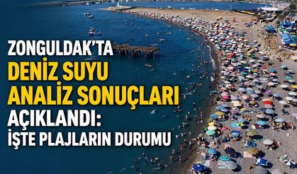 Zonguldak'ta deniz suyu analiz sonuçları açıklandı: İşte plajların durumu