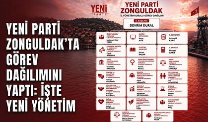 Yeni Parti Zonguldak’ta görev dağılımını yaptı: İşte yeni yönetim