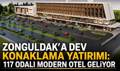 Zonguldak'ta dev konaklama yatırımı: 117 odalı modern otel geliyor