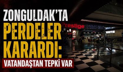 Zonguldak’ta perdeler karardı: Vatandaştan tepki var