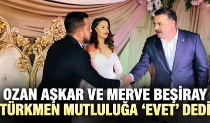 Ozan Aşkar ve Merve Beşiray Türkmen mutluluğa ‘Evet’ dedi